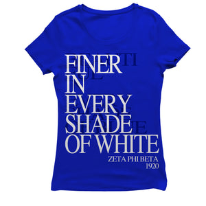 Zeta Phi Beta B-E-A-UTIFUL T-shirt
