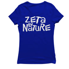 Load image into Gallery viewer, Zeta Phi Beta BY NATURE T-shirt