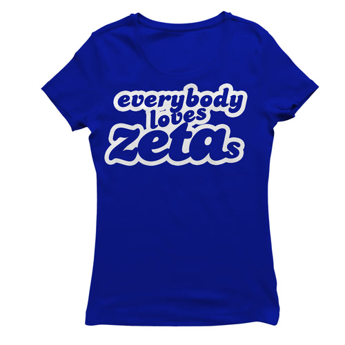 Zeta Phi Beta EVERYBODY HATES T-shirt