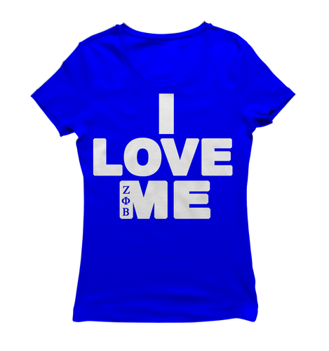 Zeta Phi Beta I LOVE ME T-shirt