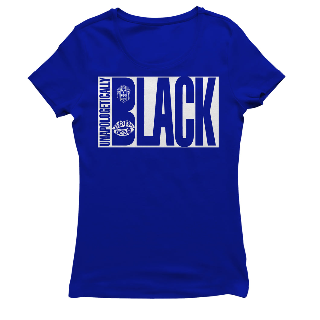 Zeta Phi Beta UNAP-BLACK T-shirt