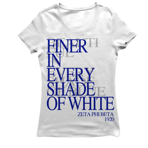 Zeta Phi Beta B-E-A-UTIFUL T-shirt