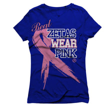 Load image into Gallery viewer, Zeta Phi Beta WEAR PINK T-shirt