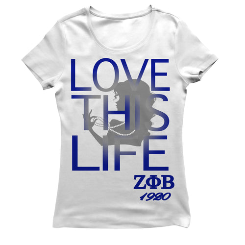 Zeta Phi Beta BOUT THIS LIFE T-shirt Chapter 48
