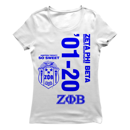 Zeta Phi Beta FACTS T-shirt