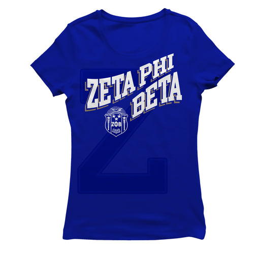 Zeta Phi Beta Chapter 4 444 T-Shirt