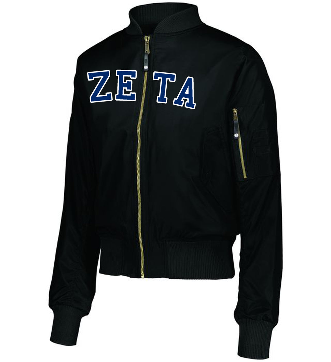 Zeta Phi Beta Bomber Jacket