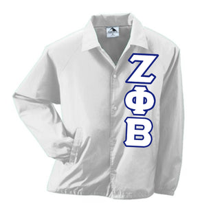 Zeta Phi Beta Crossing Jacket Letters