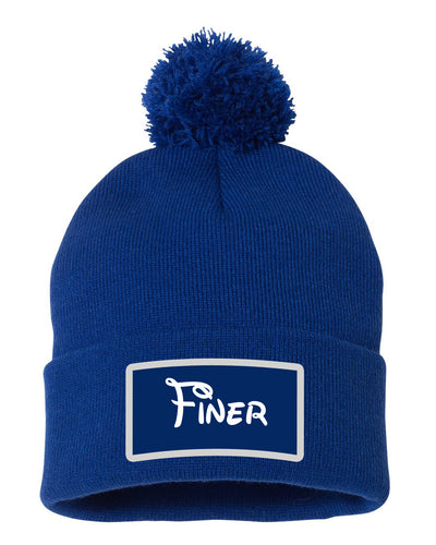 Zeta Phi Beta Pom Pom Beanie
