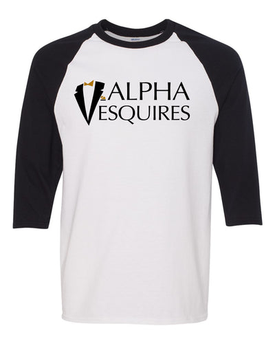 Alpha Esquire-Baseball T-Shirt
