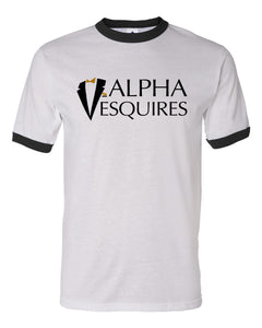Alpha Esquire-Ringer T-Shirt